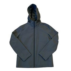 Pendleton Men's Gray Hooded Light but WARM Windbreaker Rain Jacket Coat Size S